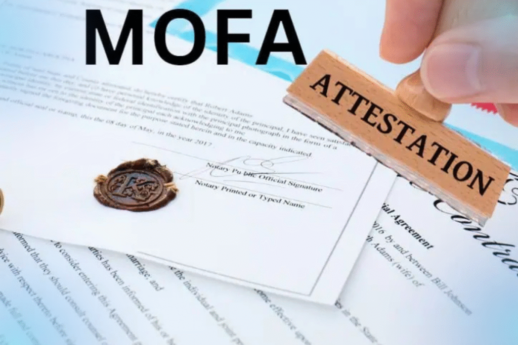 MOFA Attestation in the UAE