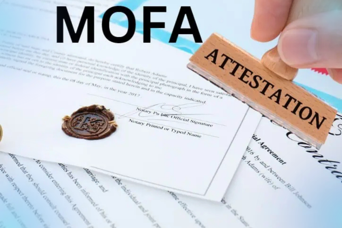 MOFA Attestation in the UAE